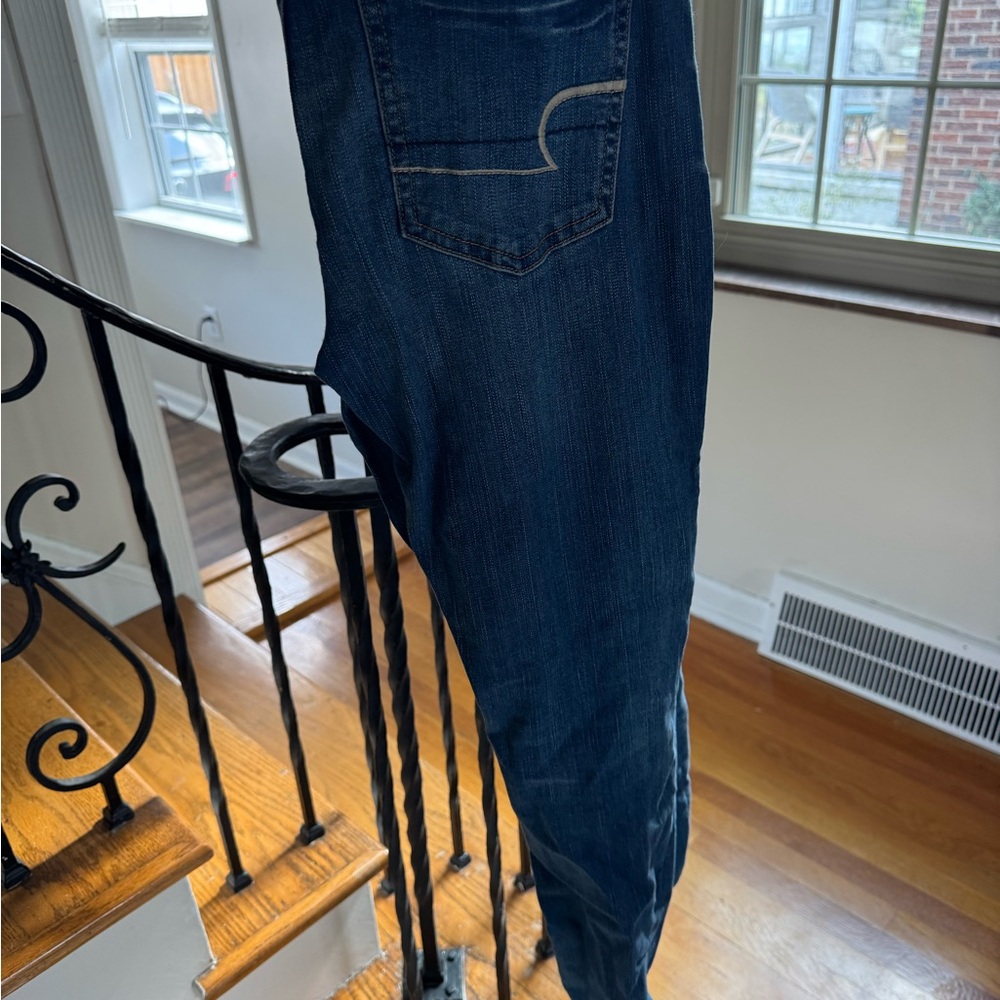 American Eagle Outfitters Dark Blue Skinny Jeans